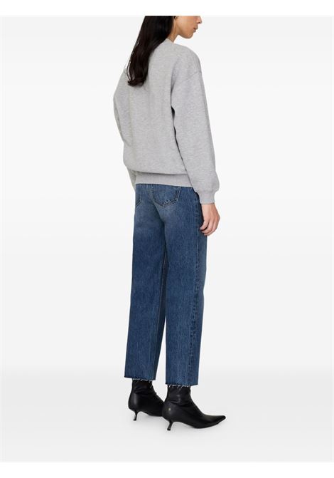 spencer sweatshirt woman grey ANINE BING | A-08-11531GRM1